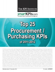 Top-KPI-Report-Cover-2011-2012-Procurement and Purchasing