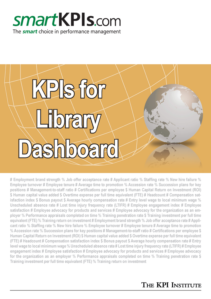 kpis library dashboard