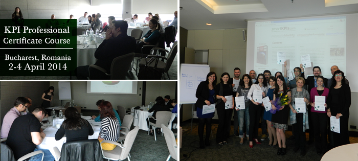 Certified KPI Professional Training Course in Bucharest