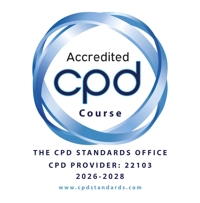 Accredited CPD course logo