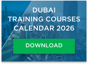 Dubai training courses calendar 2026: download